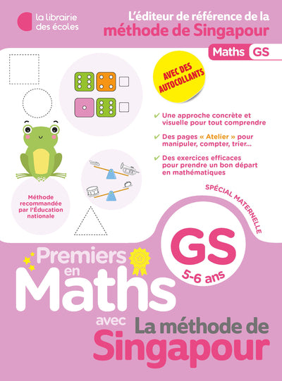 Premiers en maths - Méthode de Singapour GS